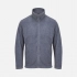 Nitro unisex grey melange fleece jacket.