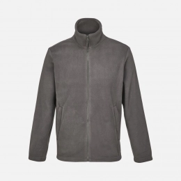 Nitro dark grey unisex fleece jacket.