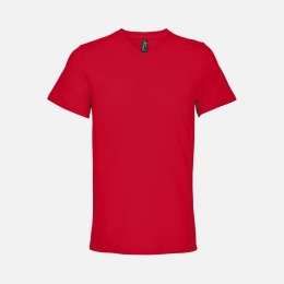 Unisex Regent V-neck red T-shirt.