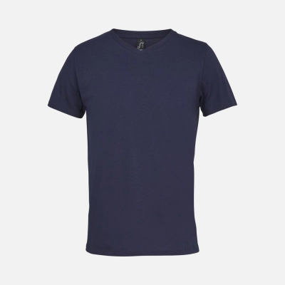 
                                                Regent unisex V-neck cobalt (dark blue) t-shirt.
                                                