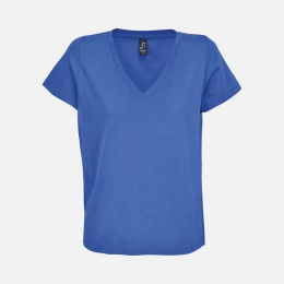 Regent Women's V-neck T-shirt, bright blue (royal)