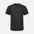 Unisex Vortex black sports t-shirt.