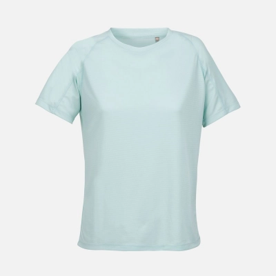 
                                                Vortex Women's green and blue sports t-shirt.
                                                