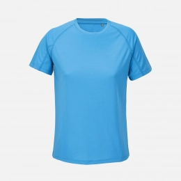 Vortex Women's bright turquoise sports t-shirt.