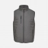 Falcon BW dark grey unisex softshell vest.