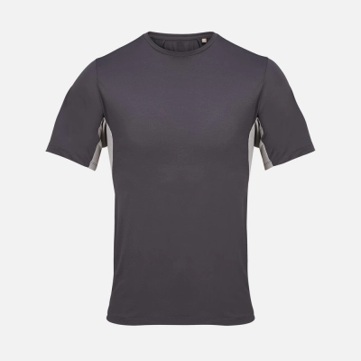 
                                                Unisex Storm grey sports t-shirt.
                                                