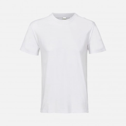 Unisex white Cliff t-shirt.