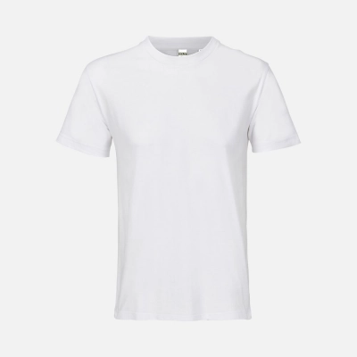 
                                            Unisex white Cliff t-shirt.
                                            