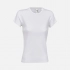 Women's white Sara t-shirt.