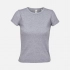 Women's T-shirt Sara, grey melange.