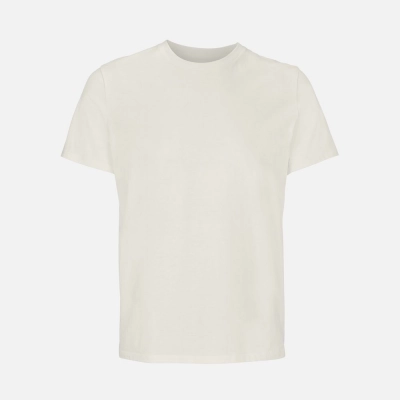 
                                                Unisex Lyam milk-white t-shirt.
                                                