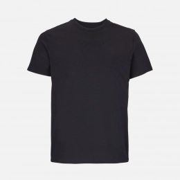 Unisex black Lyam t-shirt.