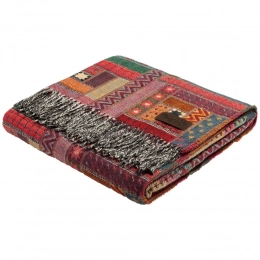 Baltimore plaid, burgundy