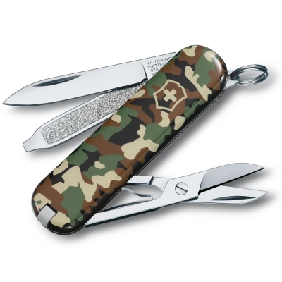 
                                            Classic 58 penknife, green camouflage
                                            