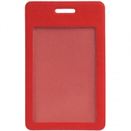 Devon pass case, red