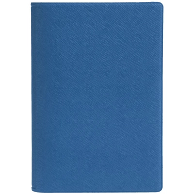 
                                            Bright blue Devon passport cover.
                                            