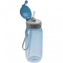 Aquarius water bottle, blue