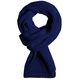 Nordkyn scarf, dark blue (cobalt)