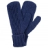 Nordkyn mittens, blue melange.
