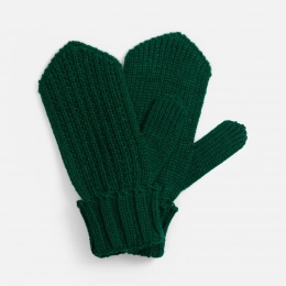 Варежки Nordkyn, темно-зеленые