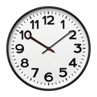 
                                                Часы настенные ChronoTop, черные
                                                
