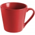 Modern Bell mug, matte, red