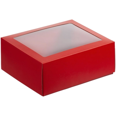
                                                Box with InSight window, red
                                                