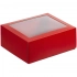 Box with InSight window, red