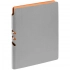 Flexpen diary, undated, silver-orange, with a white block