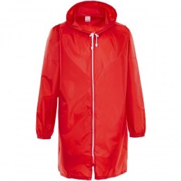 Rainman Zip raincoat, red