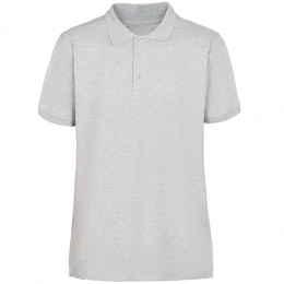 Virma Stretch Men's Polo Shirt, grey Melange