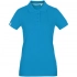 Women's Virma Premium Lady polo shirt, turquoise.