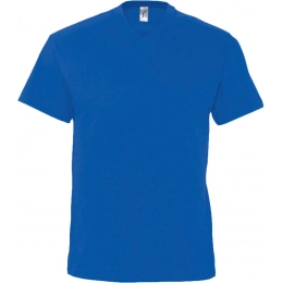 Футболка мужская с V-образным вырезом Victory 150, ярко-синяя (royal)