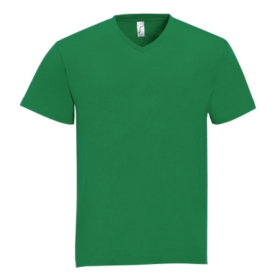 
                                                Men's V-neck Victory 150 T-shirt, bright green.
                                                