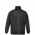 Reflective Lattvind windbreaker, black