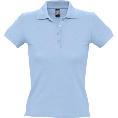
                                                Women's polo shirt People 210, blue
                                                