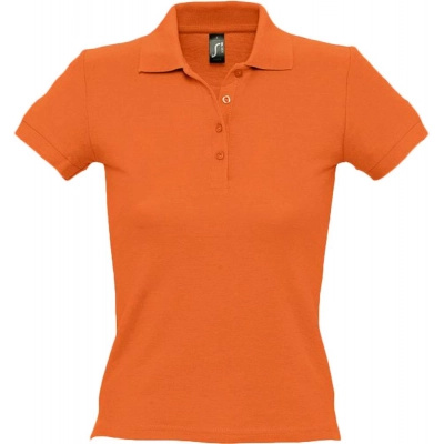 
                                                Women's polo shirt People 210, orange
                                                