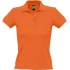 Women's polo shirt People 210, orange