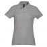 Women's Passion 170 polo shirt, grey melange