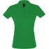 Women's Perfect Women 180 bright green polo shirt.