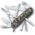 Huntsman 91 penknife, green camouflage