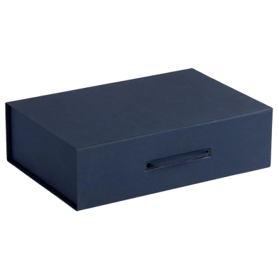 
                                                Коробка Case, подарочная, темно-синяя
                                                