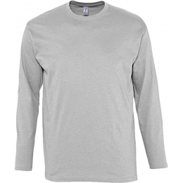 Long-sleeved Monarch 150 T-shirt, grey melange.