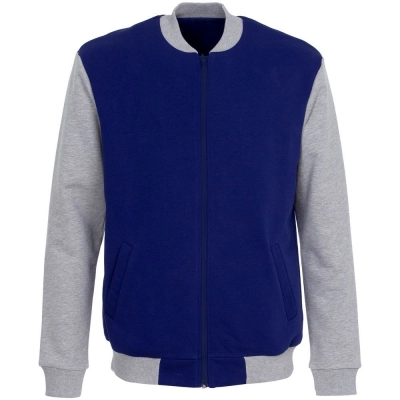 
                                                College bomber jacket, bright blue
                                                