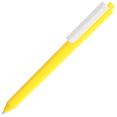 
                                                Ballpoint pen Pigra P03 Mat, yellow with white.
                                                