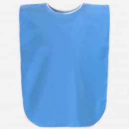 Манишка Member, голубая с белым