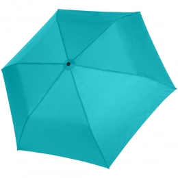 Foldable Umbrella Zero 99, light blue