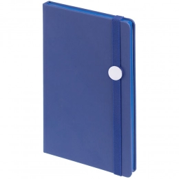 Shall Round notebook, blue