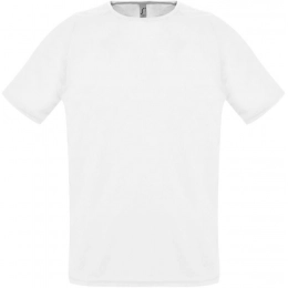 Футболка унисекс Sporty 140, белая