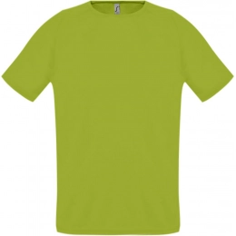 Футболка унисекс Sporty 140, зеленое яблоко